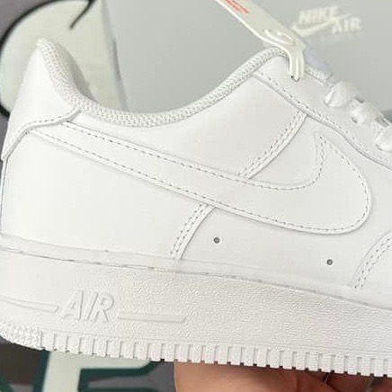 Giày Nike_Trắng AF1, Giày Air Force 1 Full Trắng Nam Nữ Hàng Đẹp Full Box