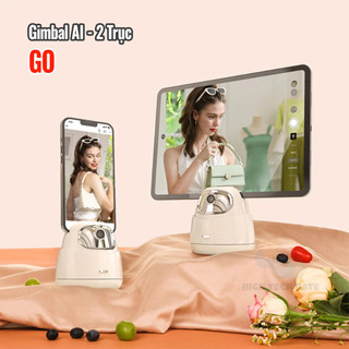 Giá đỡ điện thoại xoay 360 tự động dõi theo chuyển động 2 trục GO, công nghệ AI không cần APP