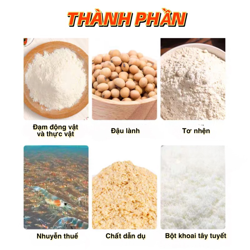 MỒI CÂU TOÀN NĂNG- Chuyên chép, diếc, trôi, rô phi...