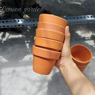 [Bao Bể Vỡ] COMBO 5 Chậu Đất Nung Trồng Sen Đá Size 8 x 7cm