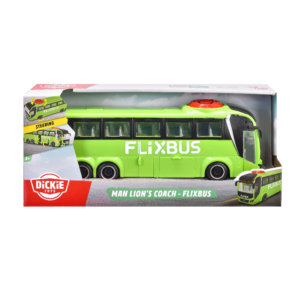 Đồ Chơi Xe buýt DICKIE TOYS MAN Lion's Coach - Flixbus 203744015 – Simba Toys Vietnam