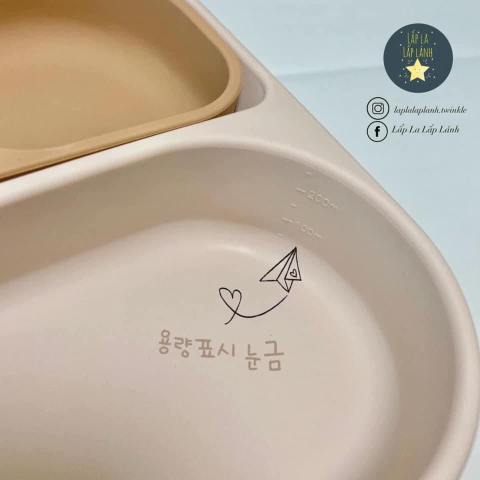 Khay ăn/Chén ăn silicone có đế hít DonoDono Mamazone