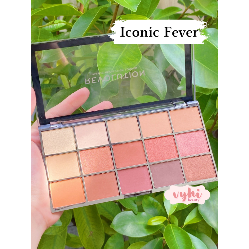 Bảng mắt Revolution Beauty Reloaded Iconic Fever 15 ô