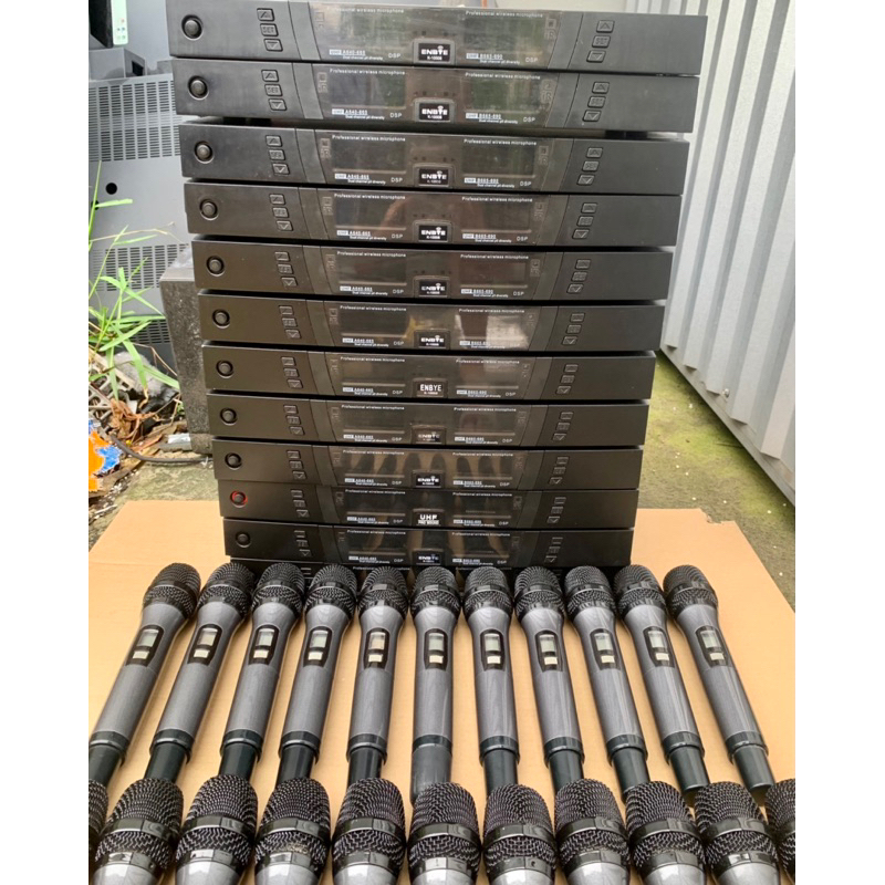 Mic bãi ENBYE 6 số tự ngắt gia tốc đuôi chuột