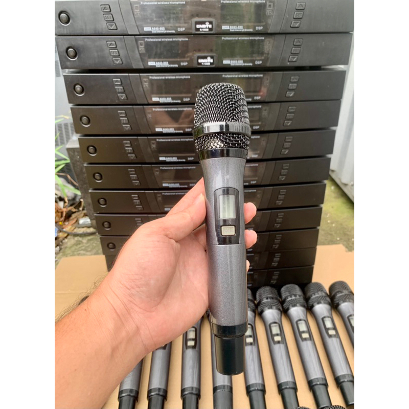 Mic bãi ENBYE 6 số tự ngắt gia tốc đuôi chuột