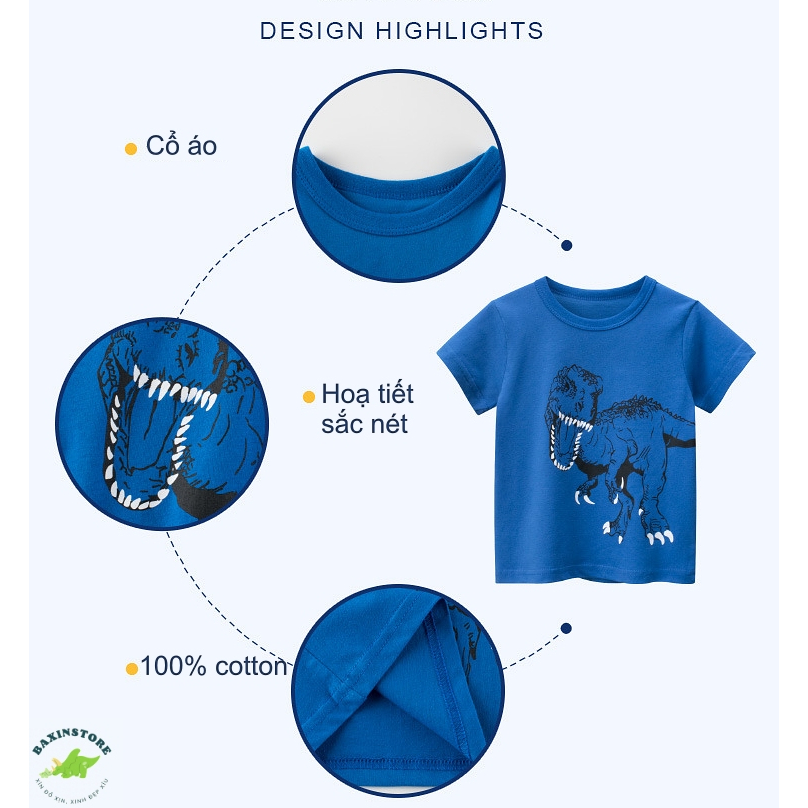 ÁO THUN ÁO PHÔNG TRẺ EM 27KIDS CHO BÉ TRAI CHẤT COTTON, NGẮN TAY, CỔ TRÒN XUẤT ÂU MỸ, SIZE ĐẠI