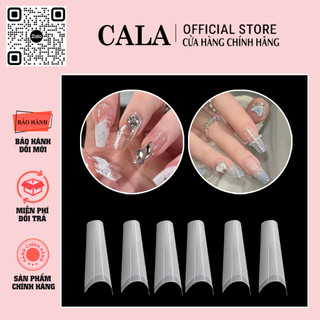 Móng nối phom thang - Móng giả làm nail - Màu móng tự nhiên - Trong - Móng chuẩn phom - Móng dẻo bềno