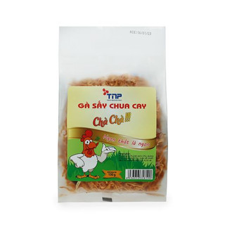 (GÓI 150G) GÀ SẤY CHUA CAY CHÀ CHÀ THẢO NGUYÊN PHÁT (TNP) - Hàng công ty chính hãng. Khô gà sạch, cam kết chất lượng