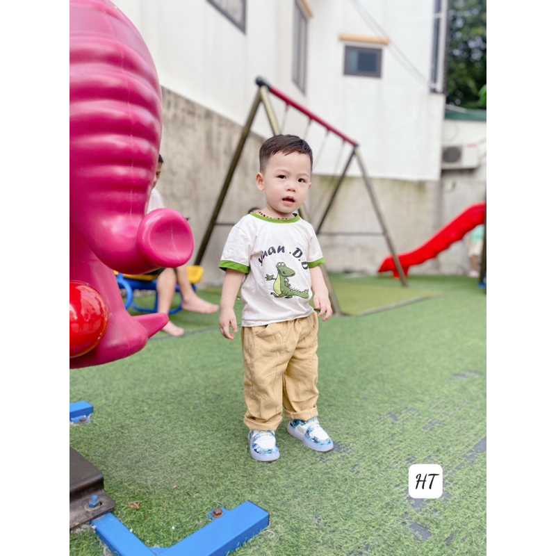 Quần kaki thô mềm cho bé trai