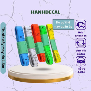 Thước dây may đo - Thước đo may quần áo 1.5m hanhdecal1