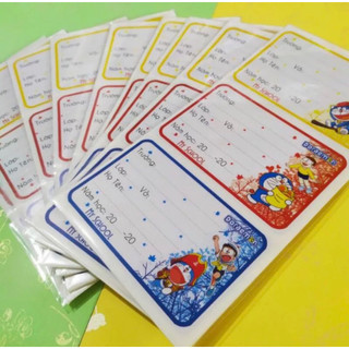 Tập 30c nhãn vở decan