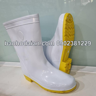 Ủng bảo hộ VAC trắng vàng chống nước - RB003