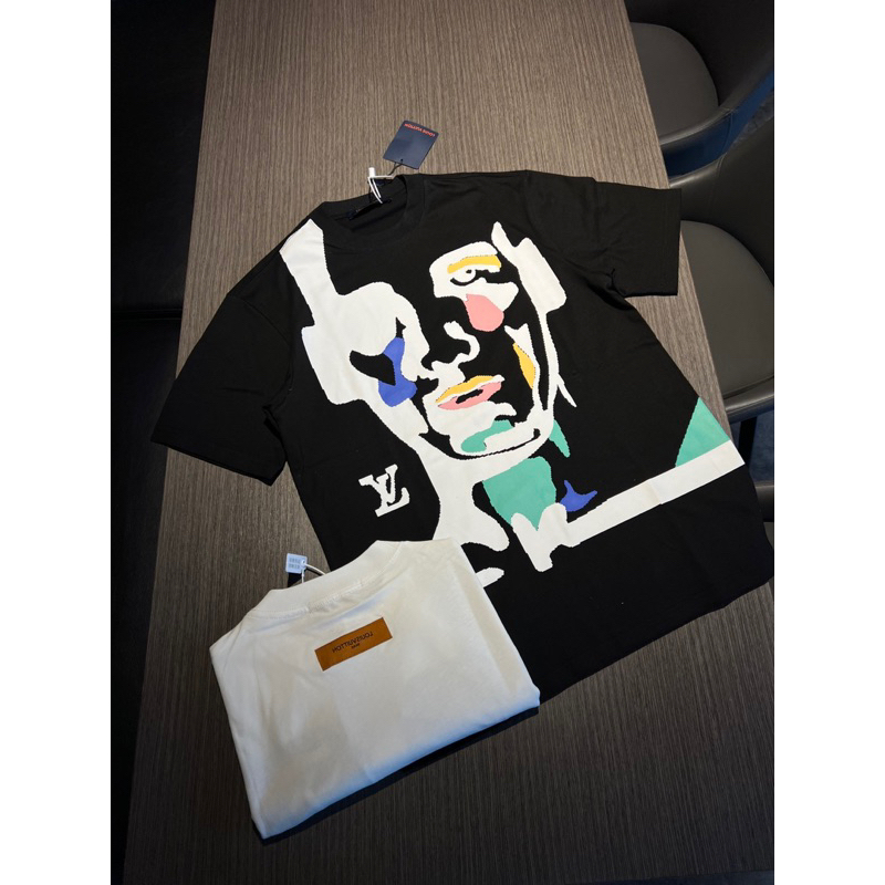 Áo Thun LV Full Mask Chuẩn hình 100% cotton - Form Unisex Nam Nữ