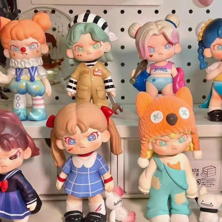 Blind Box Mô Hình Búp Bê DORA, Mô Hình Cao Cấp, Bộ Sưu Tập Nhân Vật PopMart