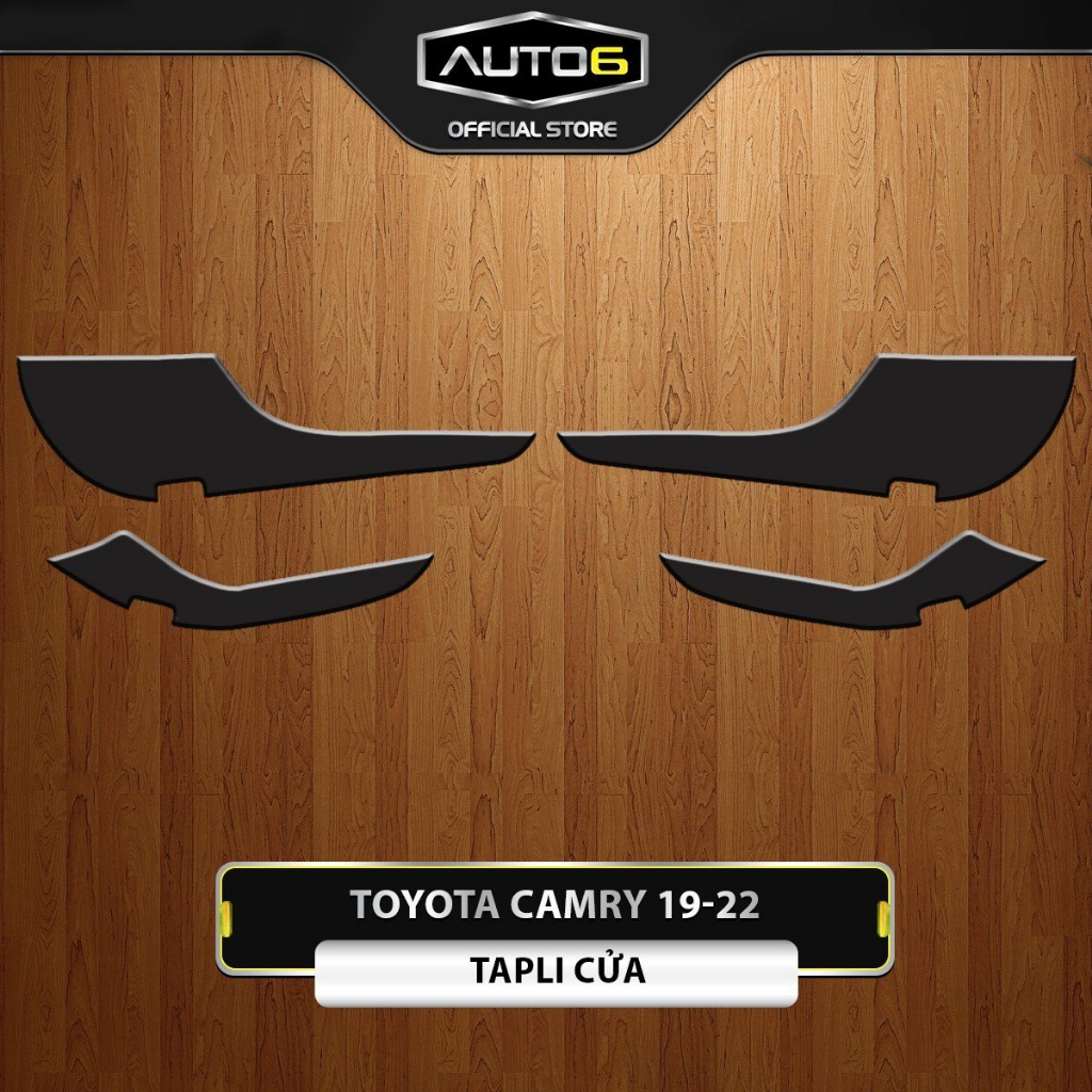 TOYOTA CAMRY 2019-2022- Bộ decal dán chống xước tapli 4 cửa xe TOYOTA CAMRY - AUTO6