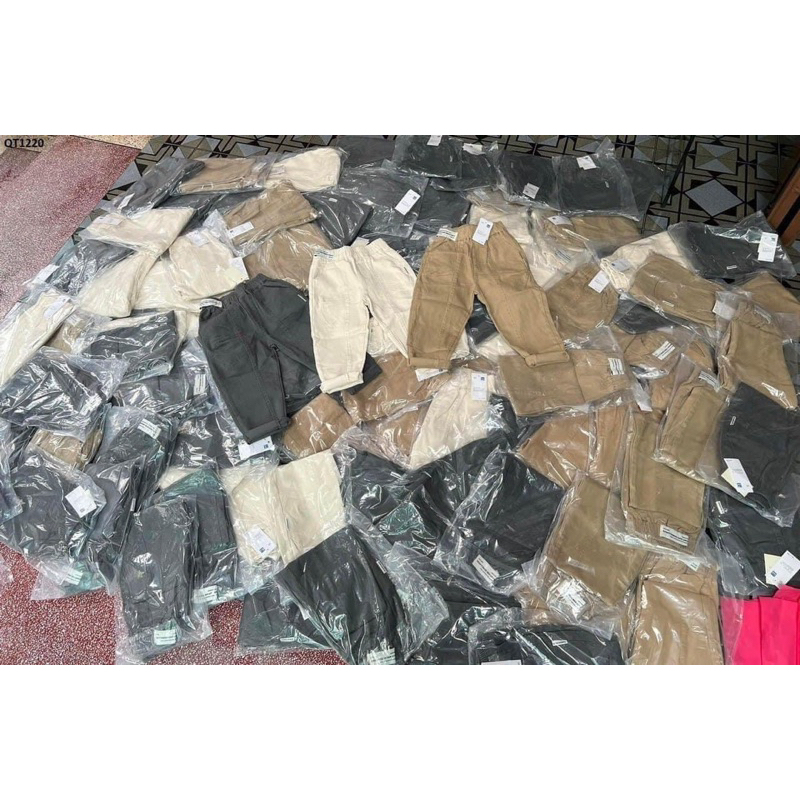 Quần kaki thô mềm cho bé trai