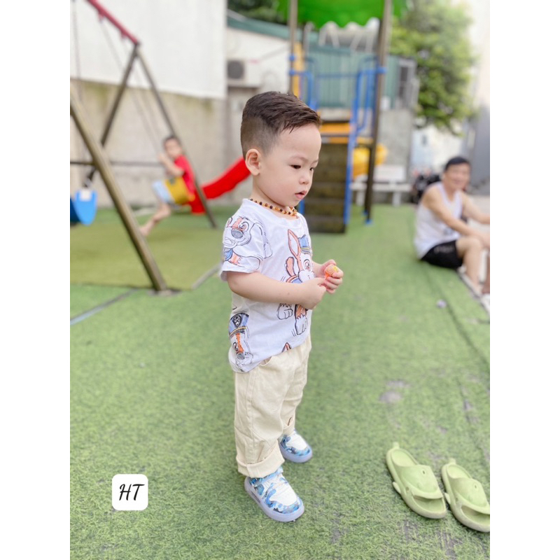 Quần kaki thô mềm cho bé trai