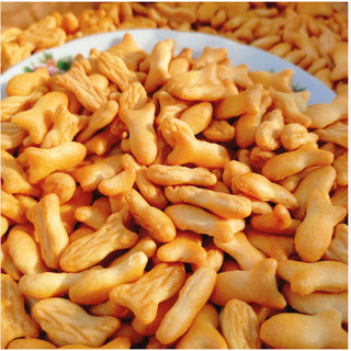 200g Bánh qui bơ sữa hình con cá dễ thương các bé đều mê