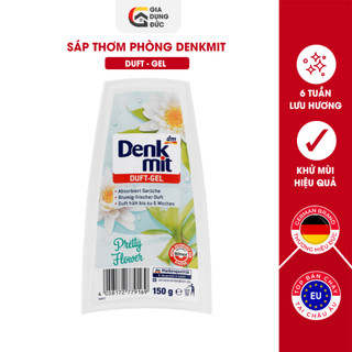 Denkmit - Sáp thơm phòng hương hoa, chanh khử mùi , 150g - hàng nhập khẩu Đức