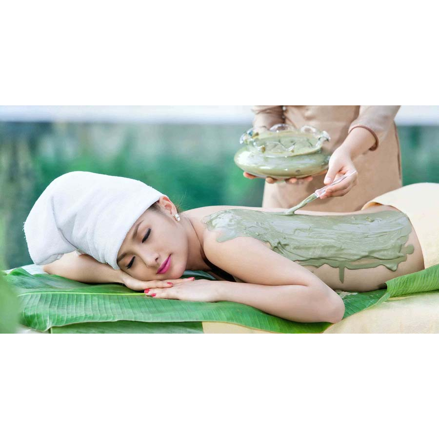 Tranh Lụa Dán Tường Spa chăm sóc da trị liệu vật lý bấm huyệt cho thẩm mỹ viện tặng kèm keo
