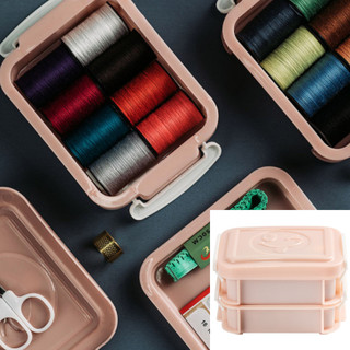 Hộp kim chỉ 24 món cao cấp siêu nhỏ gọn, tiện lợi, phụ kiện may vá