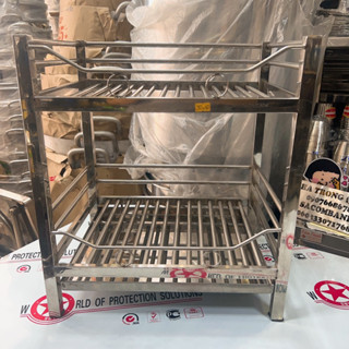 Kệ chén Inox 304 có khay hứng nước