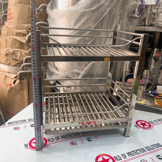 Kệ chén Inox 304 có khay hứng nước