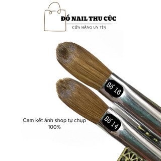 Cọ đắp bột nail, bút đắp móng lông chồn