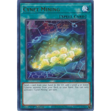 Lá bài thẻ bài Cynet Mining - Rare - Tặng bọc bài nhựa bảo quản