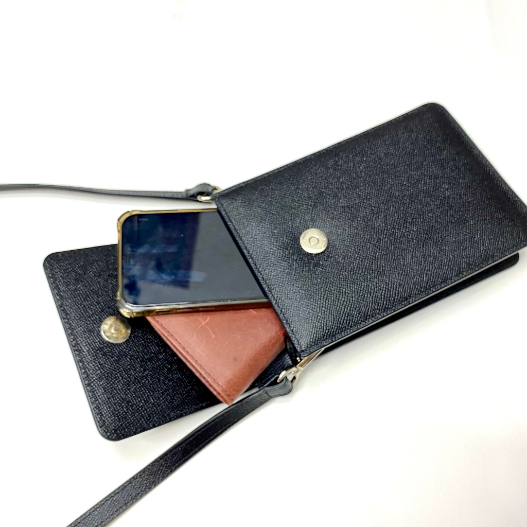 Túi Đeo Chéo Da Bò Epsom Túi Đựng Điện Thoại