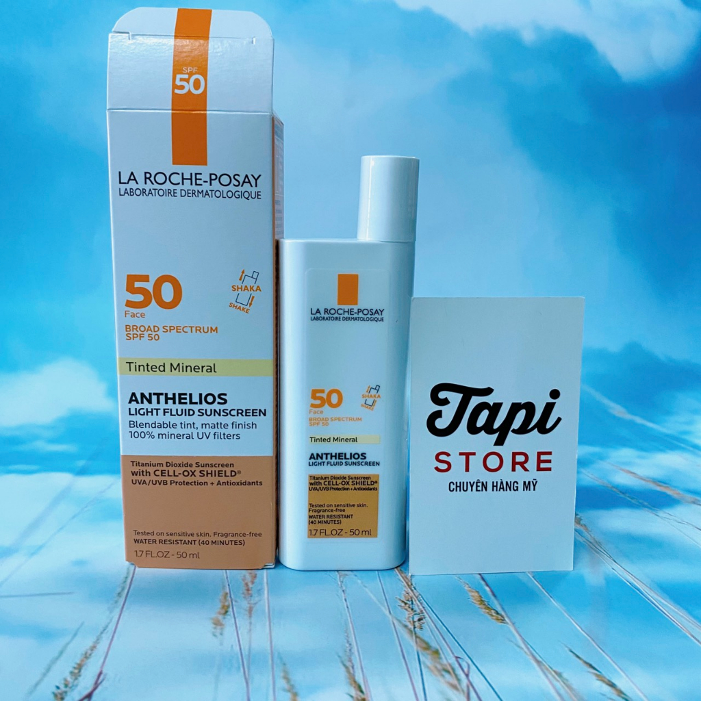 Kem chống nắng chứa khoáng có màu cho mặt La Roche-Posay Anthelios Mineral Tinted Sunscreen for Face SPF 50