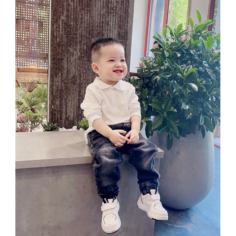 Set 2 áo Polo Za.ra cho bé trai siêu đẹp size từ 12-22 cân