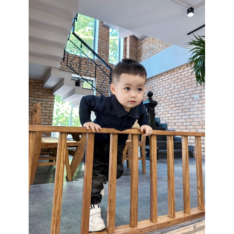 Set 2 áo Polo Za.ra cho bé trai siêu đẹp size từ 12-22 cân