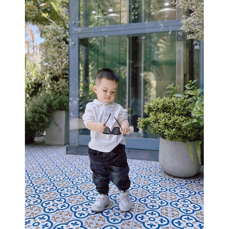 Set 2 áo Polo Za.ra cho bé trai siêu đẹp size từ 12-22 cân