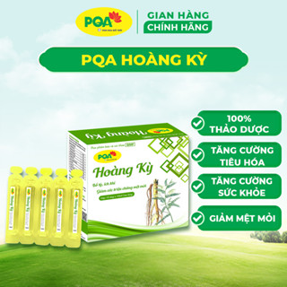 PQA Hoàng Kỳ Hộp 10 Ống Giúp Tăng Cường Tiêu Hóa, Tăng Cường Sức Khỏe