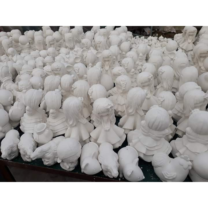 Bột thạch cao nhập khẩu chuyên đúc tượng, làm đồ handmade