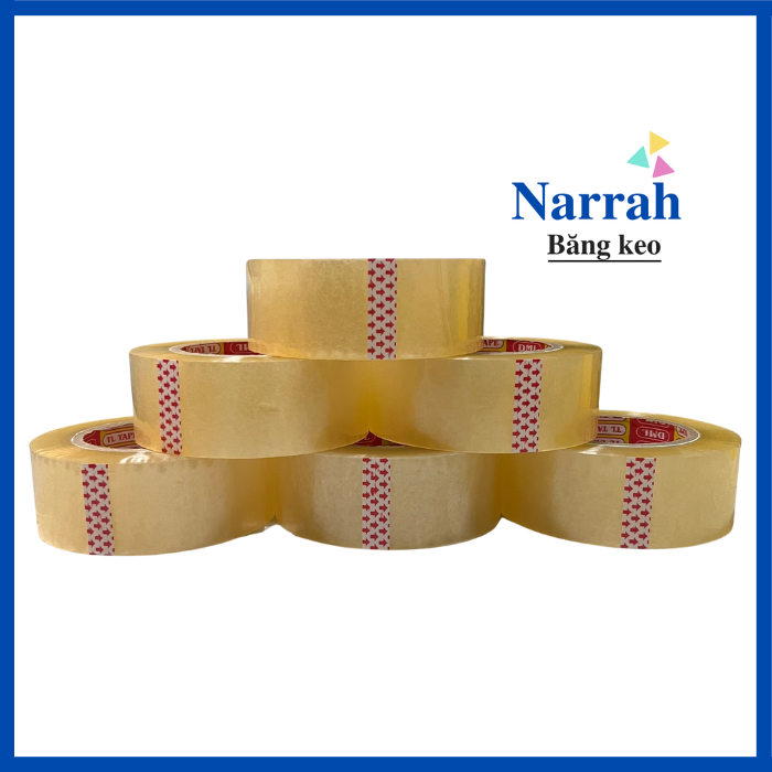 Băng keo trong 200 yard 4F8 1 cây 6 cuộn