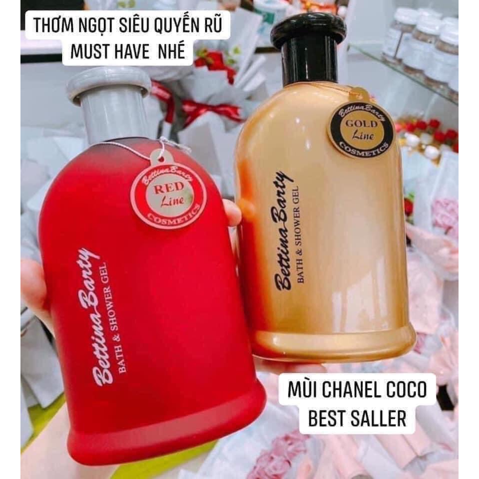 SỮA TẮM NƯỚC HOA BETTINA - 500ML