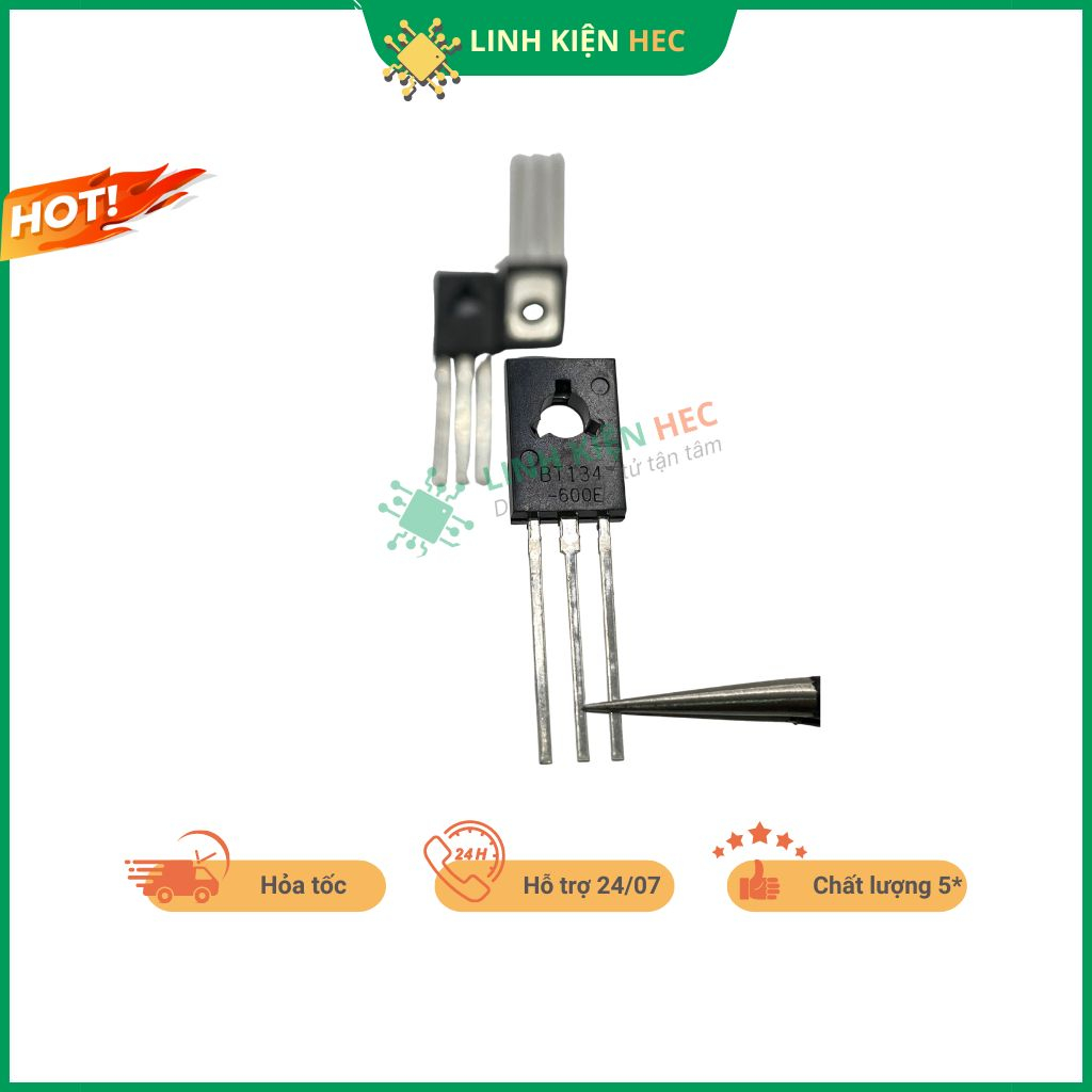 Triac BT131/BT134/BT136/BT138/BT152 chính hãng linh kiện hec