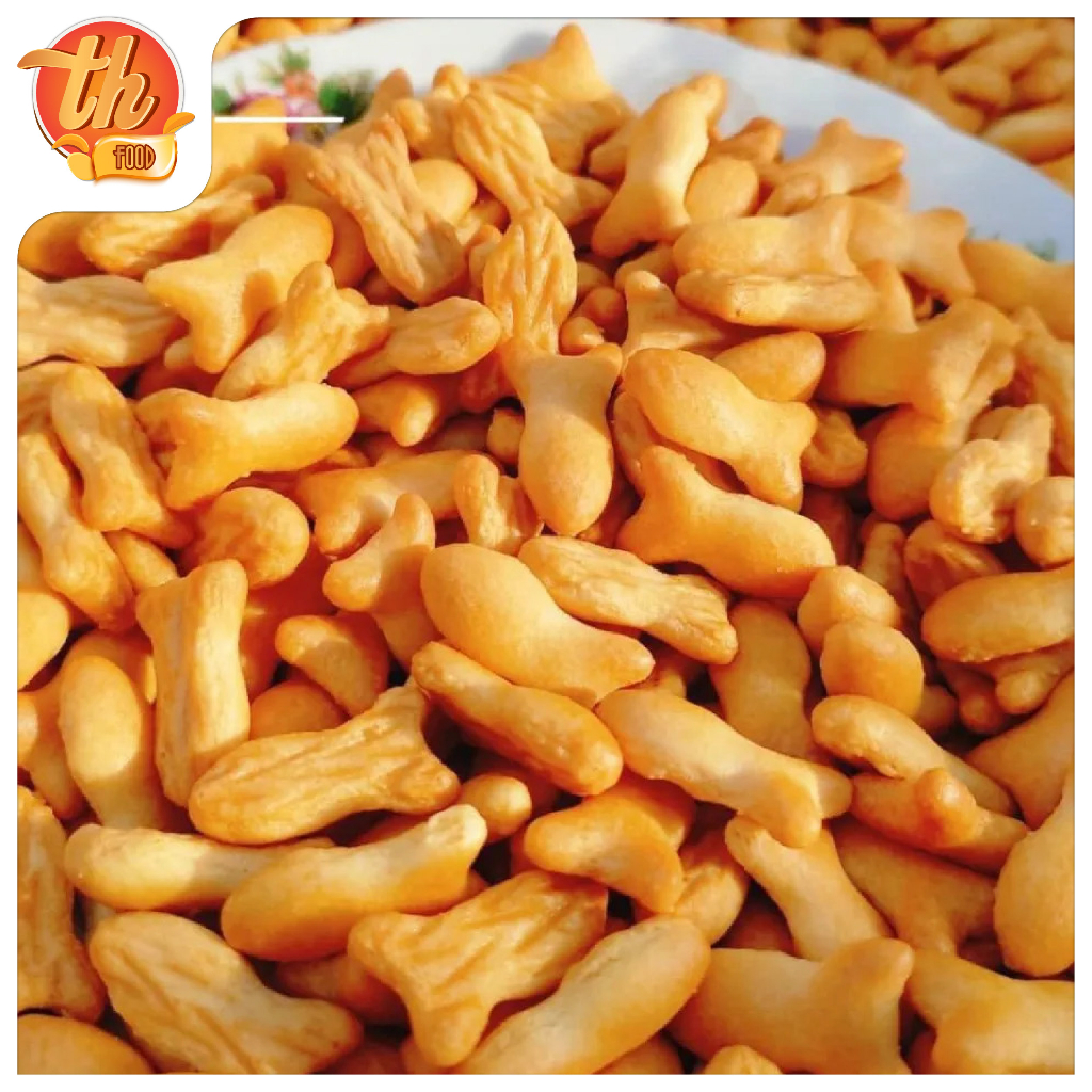 500G Bánh Quy Cá Bơ Sữa, Snack Cá Bơ Sữa Tuổi Thơ, Thơm Ngon Đậm Vị Bơ Sữa