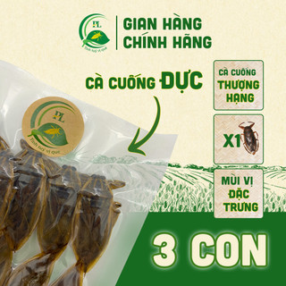 Cà cuống đực sấy khô 3 con hút chân không hương vị đặc trưng không chất bảo quản