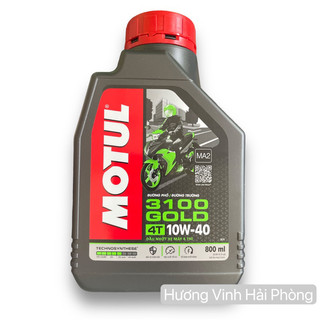 Dầu nhớt MOTUL 3100 gold xe số 10w40 (800ml)
