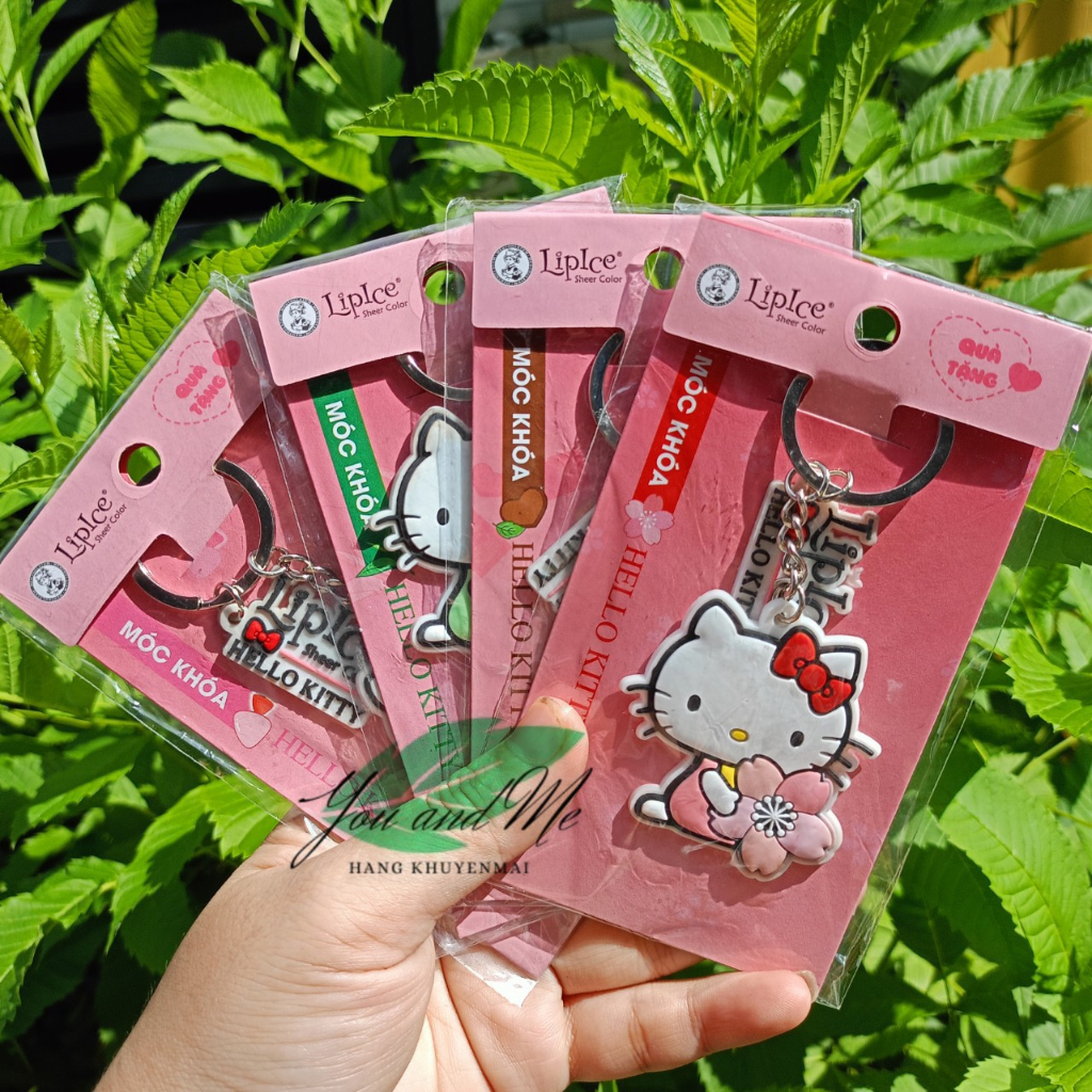 combo 10 Móc khoá Hello Kitty (quà tặng Lipice)