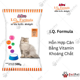 Thức Ăn Hạt Khô Cho Mèo Apro IQ Formula 500g