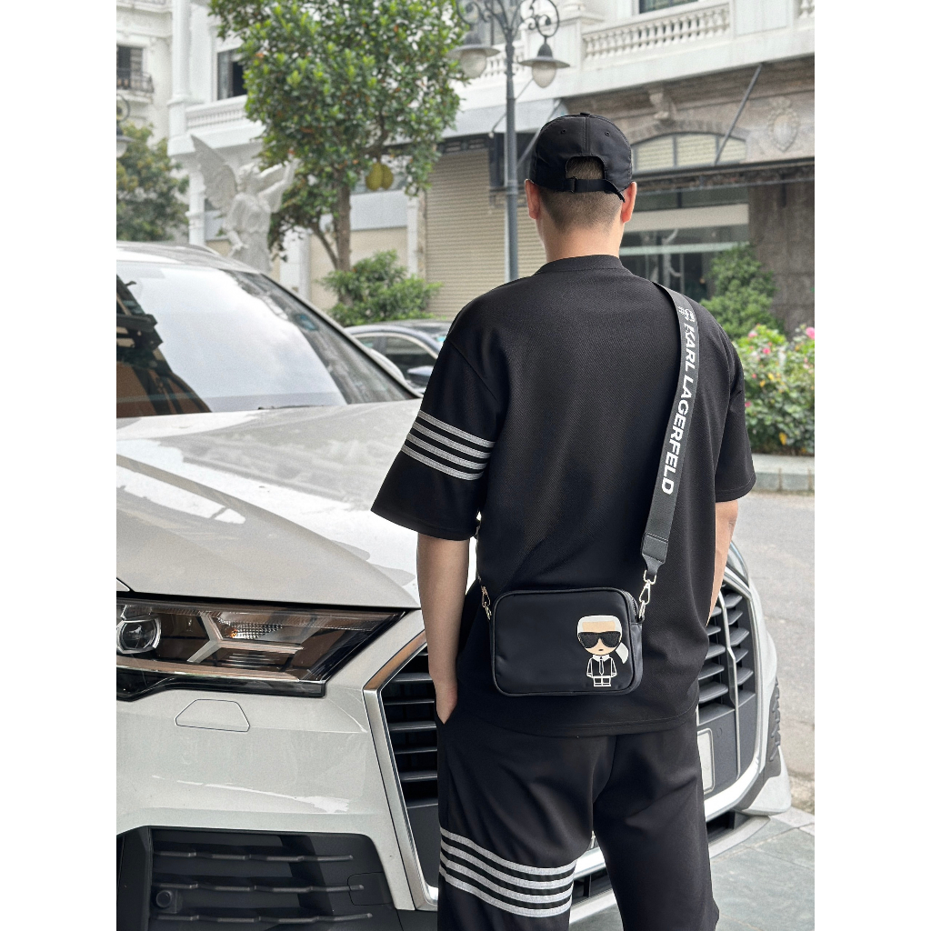 TÚI KARL CHẤT VẢI DÙ UNISEX SZ20