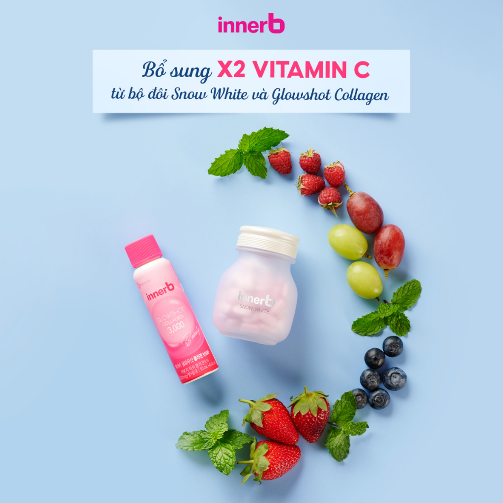 Viên Uống Trắng Da Innerb Snow White Dưỡng Da Hồng Hào