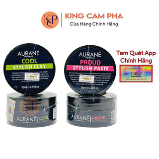 💯CAM KẾT CHÍNH HÃNG 💯 Sáp vuốt tóc nam Aurane cool 80ml