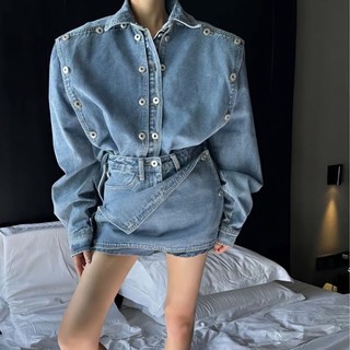 order 10-15 ngày set váy jeans