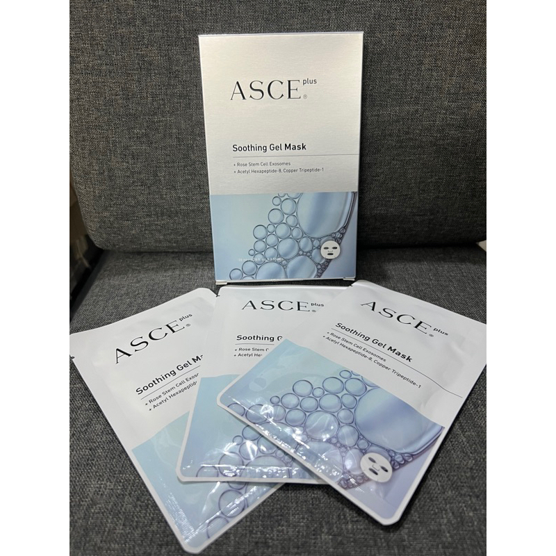 Mask ASCE plus Soothing Gel mặt nạ siêu phục hồi, làm mát, làm dịu da, chống lão hóa