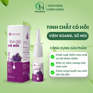 Tinh chất cỏ hôi f&p nature 100% từ thiên nhiên hỗ trợ dứt điểm xoang mũi dị ứng